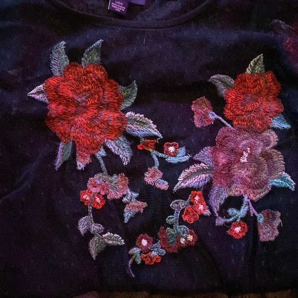 American eagle rose Mesh top - Picture 4 of 5